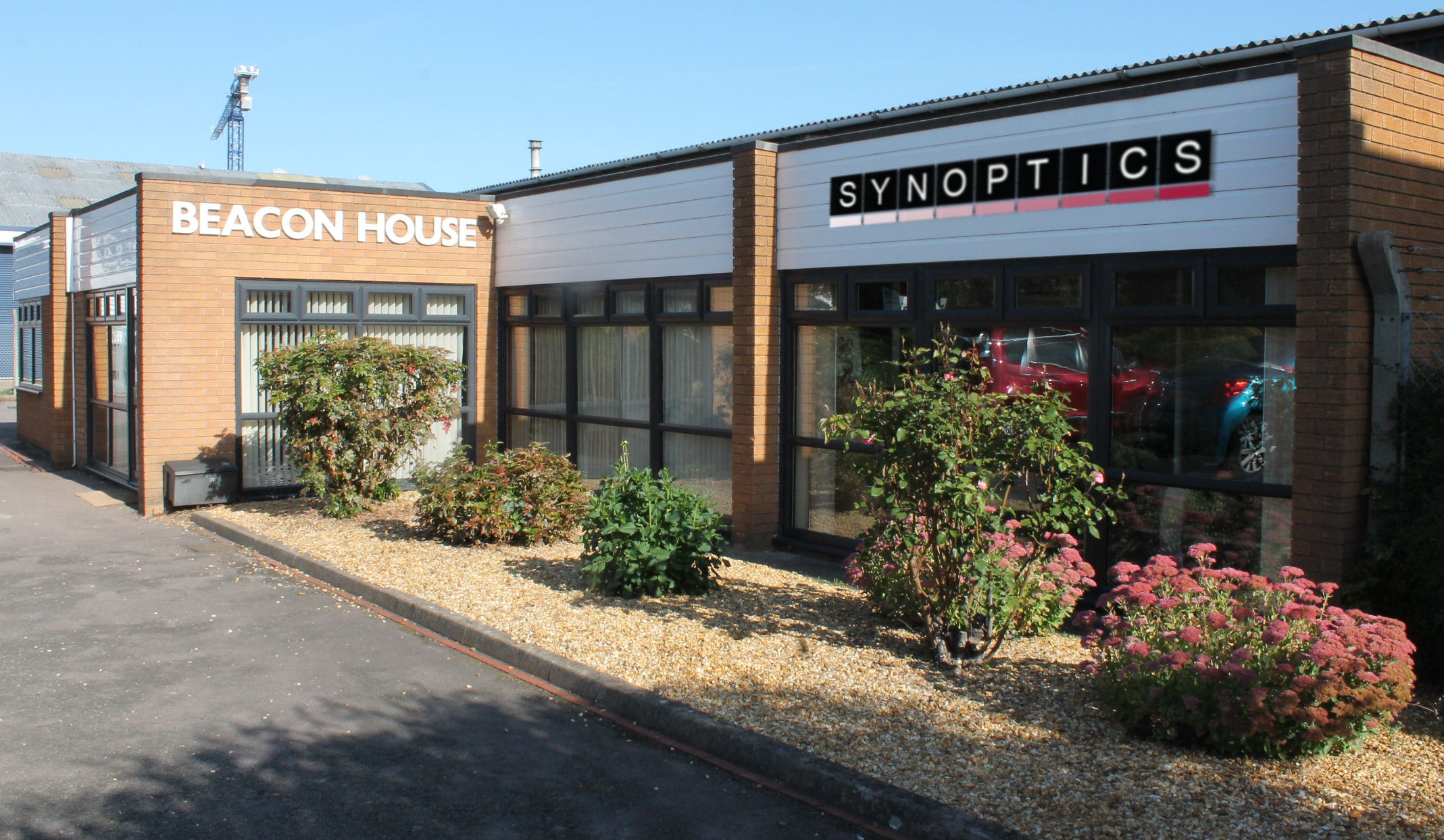 External photo of Synoptics UK HQ